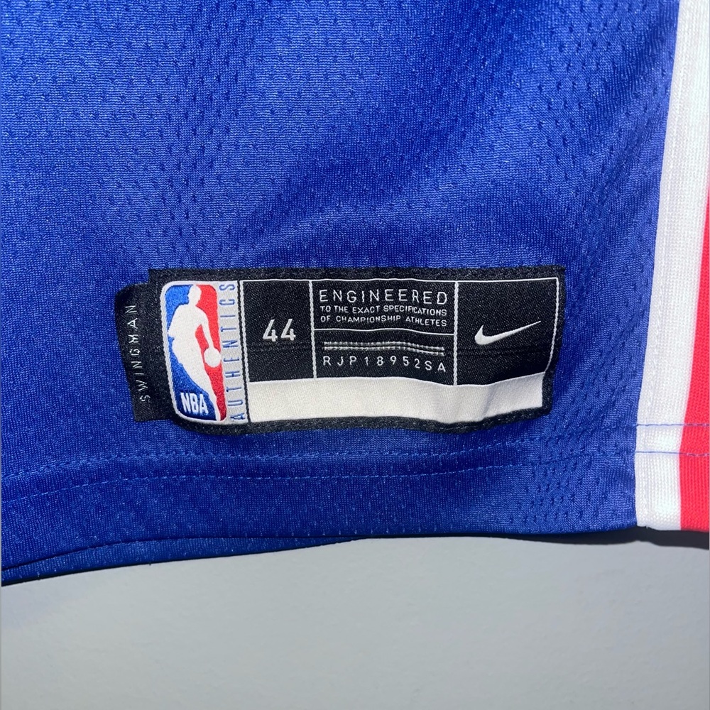 Ben Simmons Philadelphia 76ers Nike NBA Basketball Jersey Men’s Medium SIXERS - Picture 6 of 10